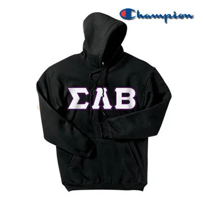 Sigma Lambda Beta Champion Powerblend Hoodie - S700 - TWILL