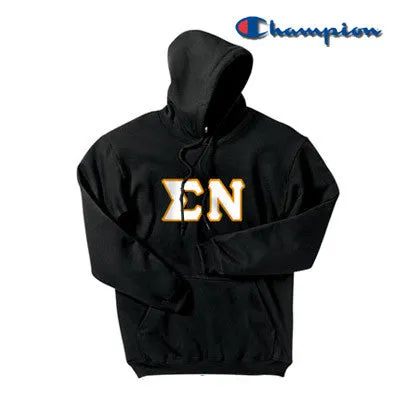 Sigma Nu Champion Powerblend Hoodie - S700 - TWILL