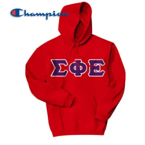 Sigma Phi Epsilon Champion Powerblend Hoodie - S700 - TWILL