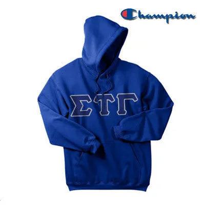 Sigma Tau Gamma Champion Powerblend Hoodie - S700 - TWILL