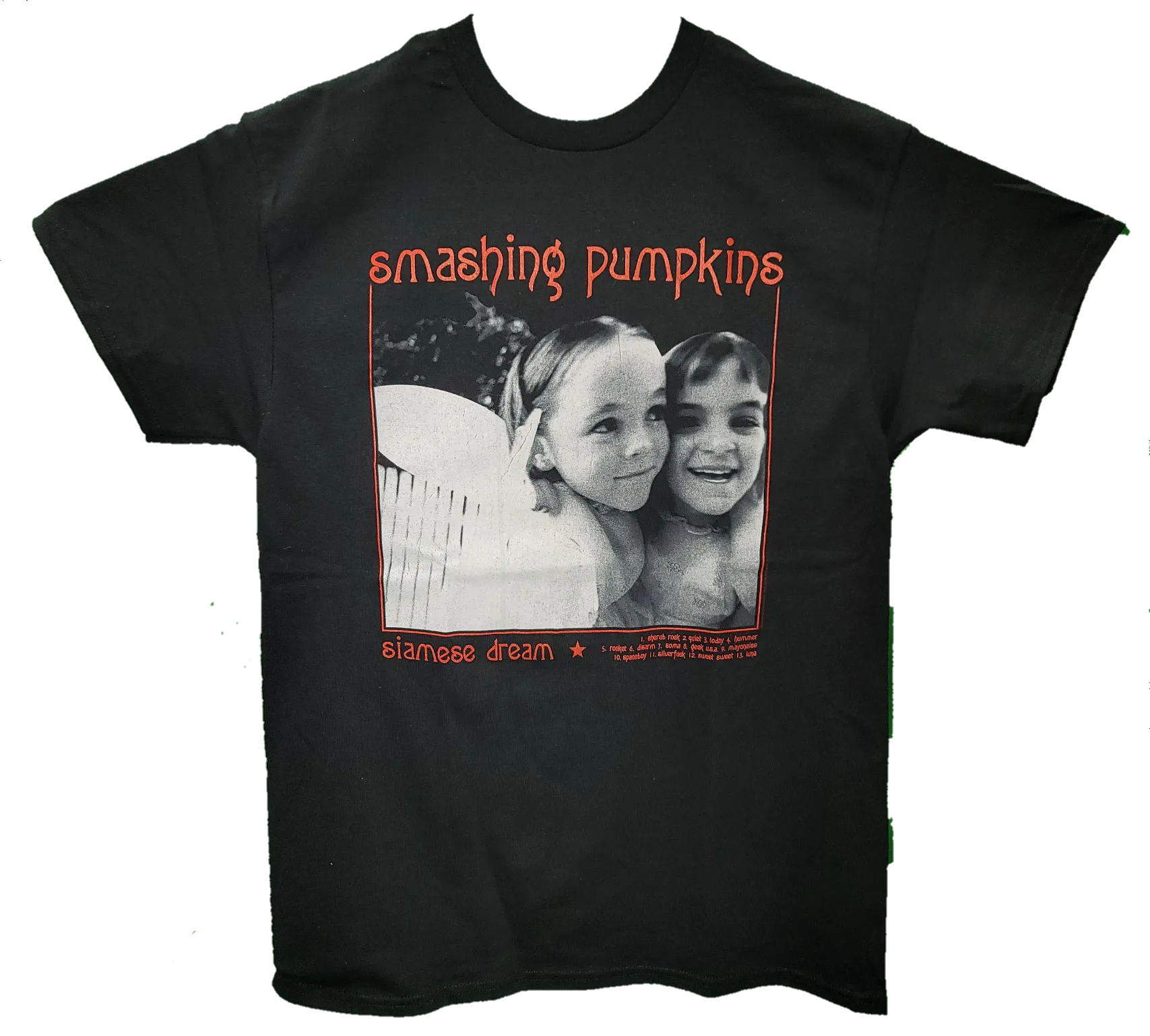 Smashing Pumpkins Siamese Black w/ Tracklist Shirt