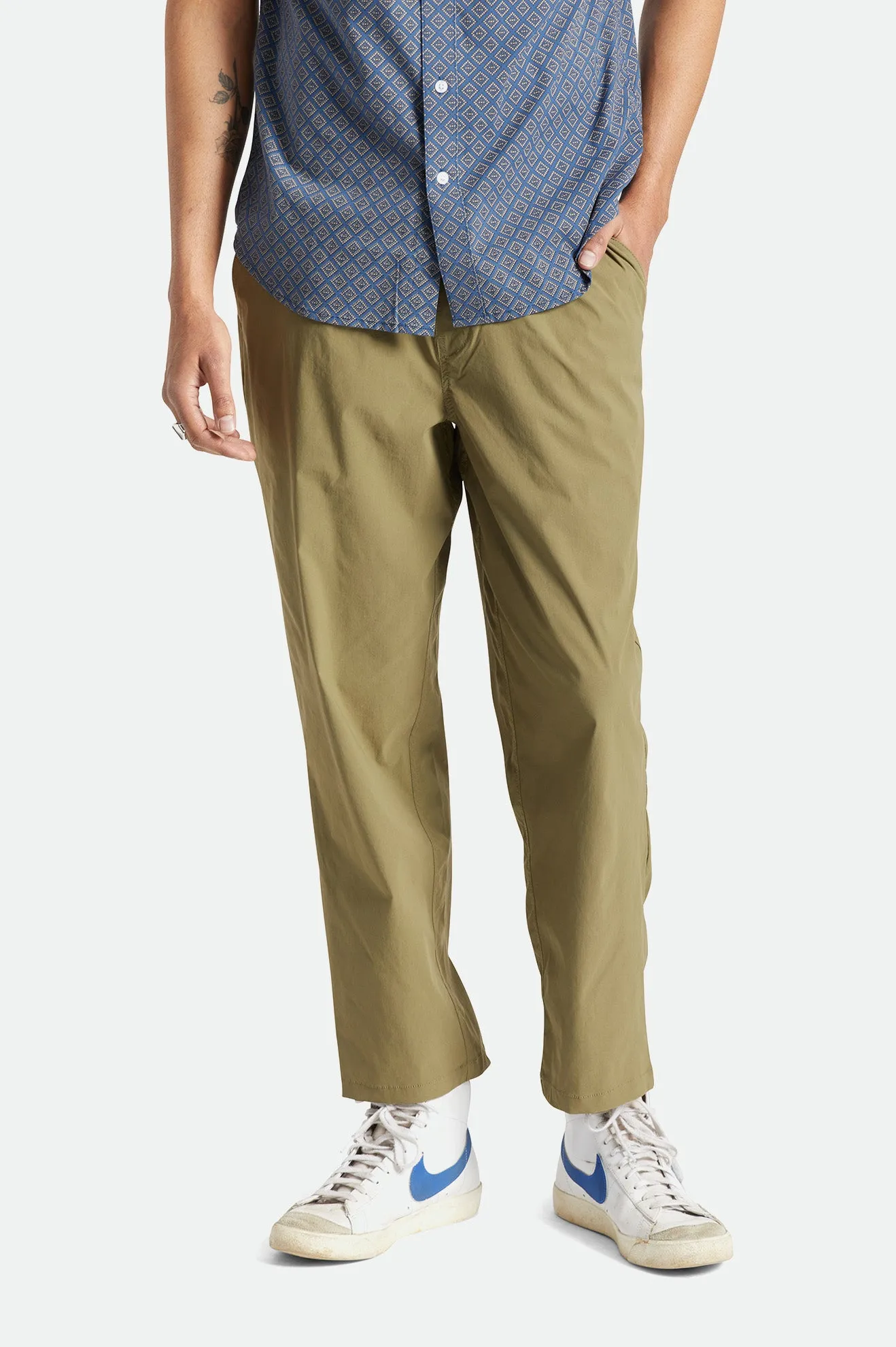 Steady Cinch Taper Utility Pant - Military Olive