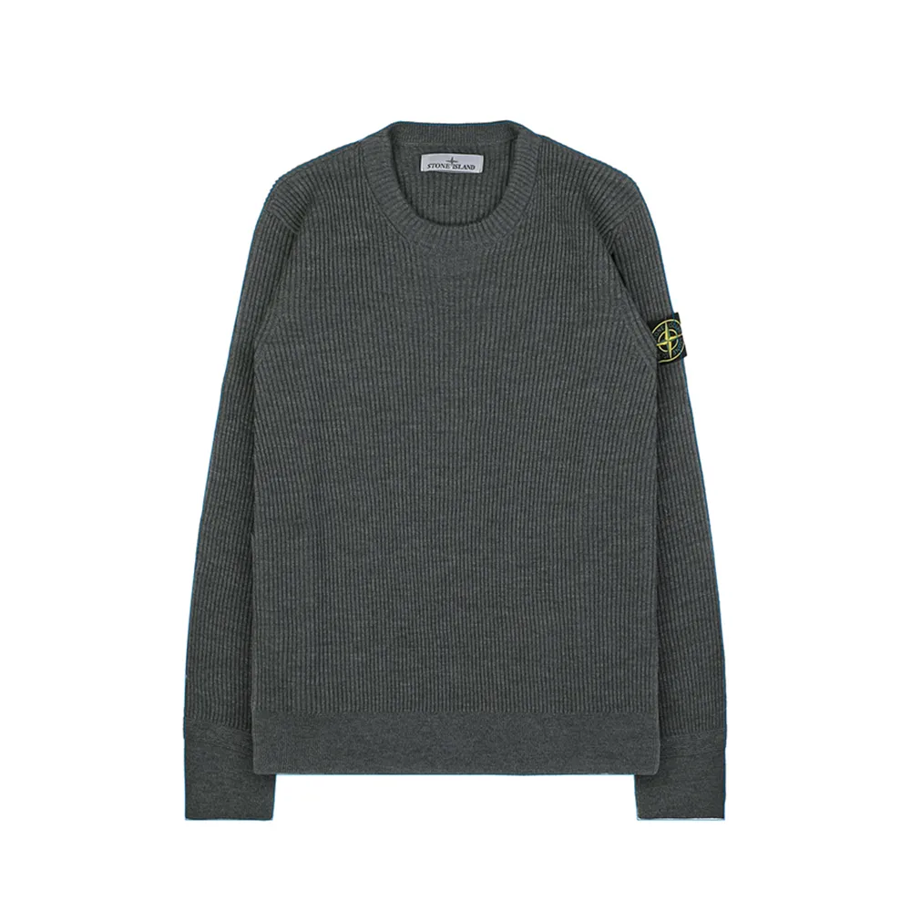 STONE ISLAND  |Unisex Street Style Long Sleeves Logo Sweaters