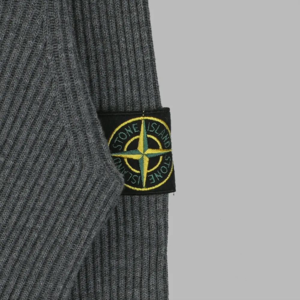 STONE ISLAND  |Unisex Street Style Long Sleeves Logo Sweaters