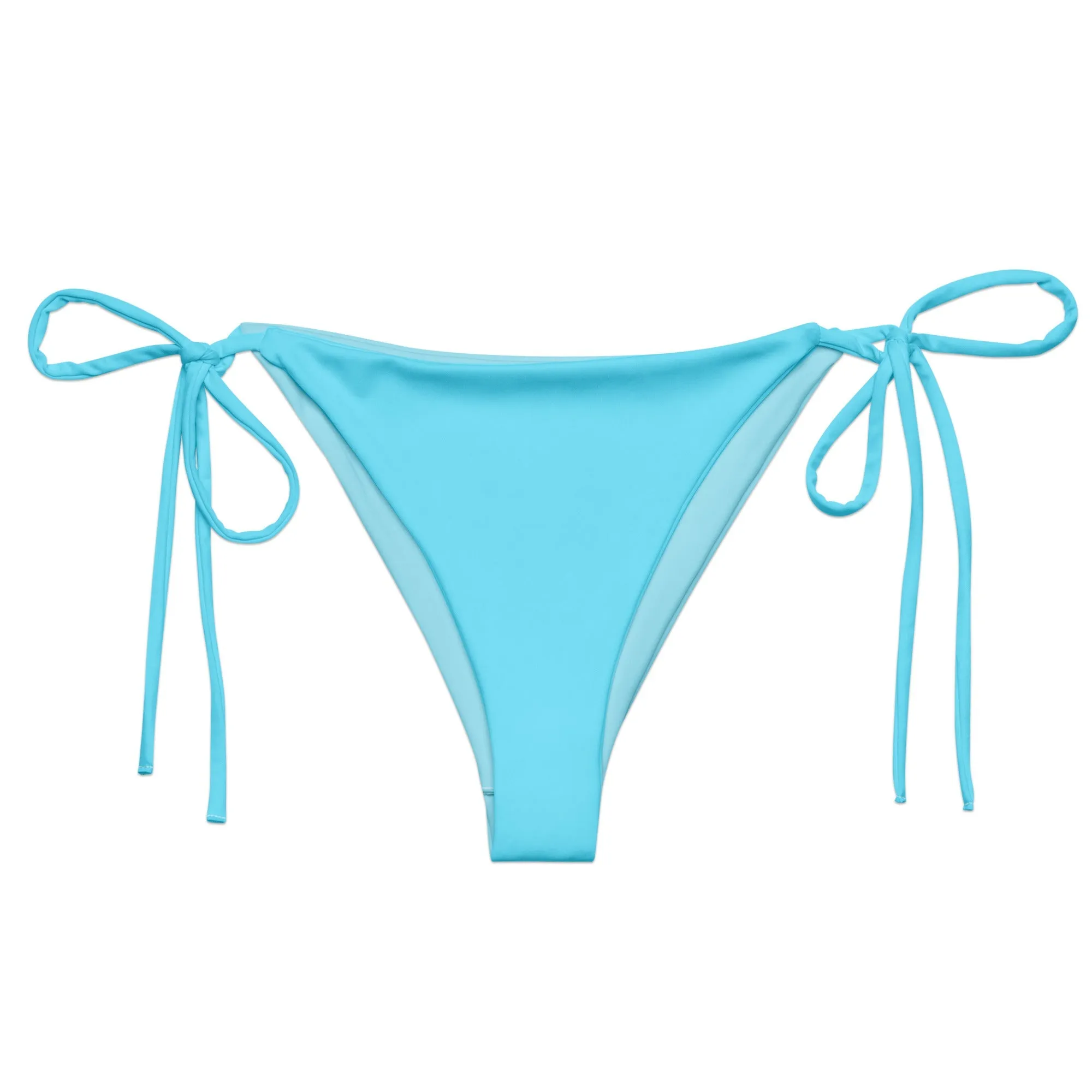 STRING BIKINI BOTTOM ECO - CANDY BLUE