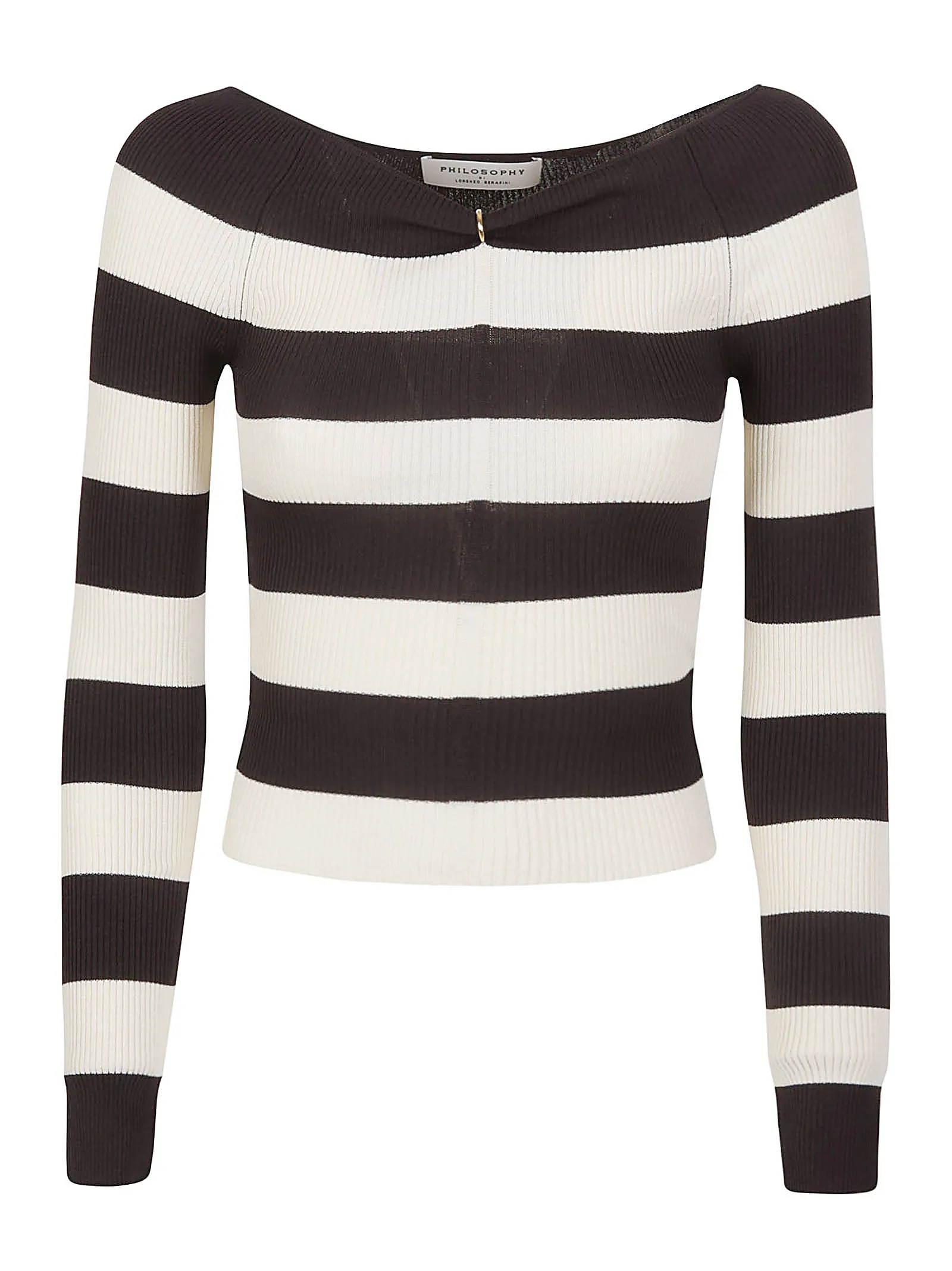 STRIPED SWEATER PHILOSOPHY  WOMAN 090121001002