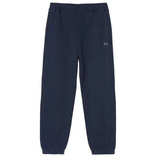 STSSY STOCK LOGO PANT // NAVY