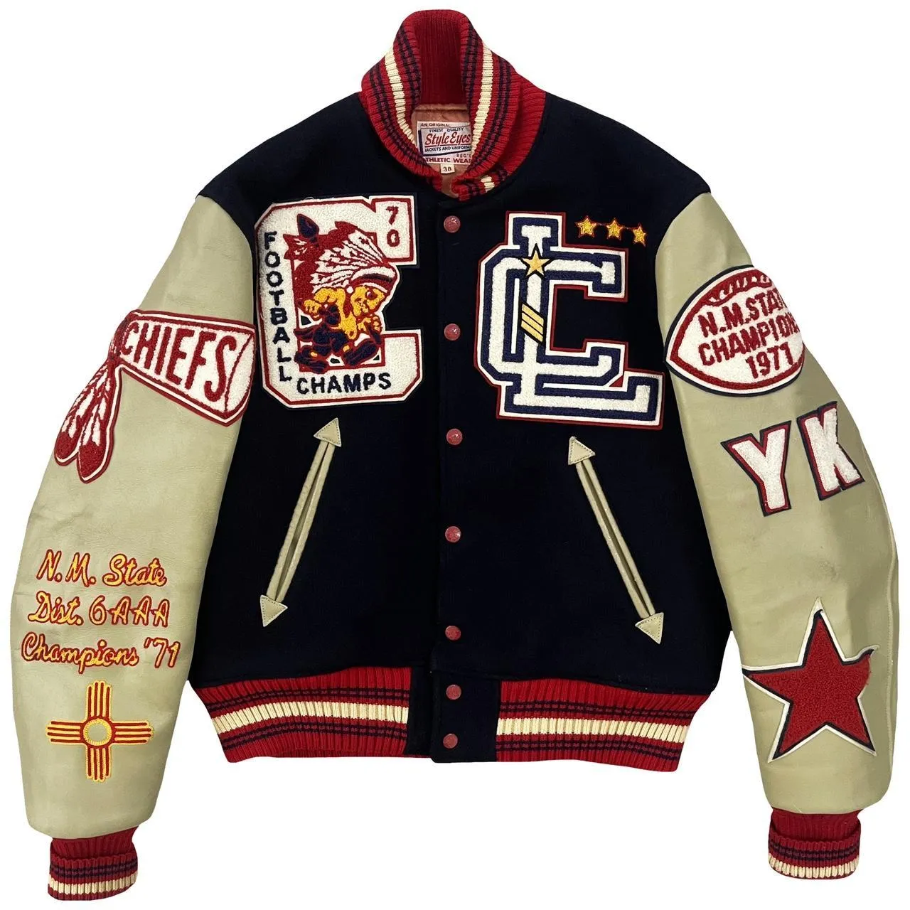 Style Eyes Varsity Jacket