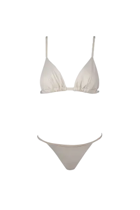 Sun Bikini in White Gold - Bottom