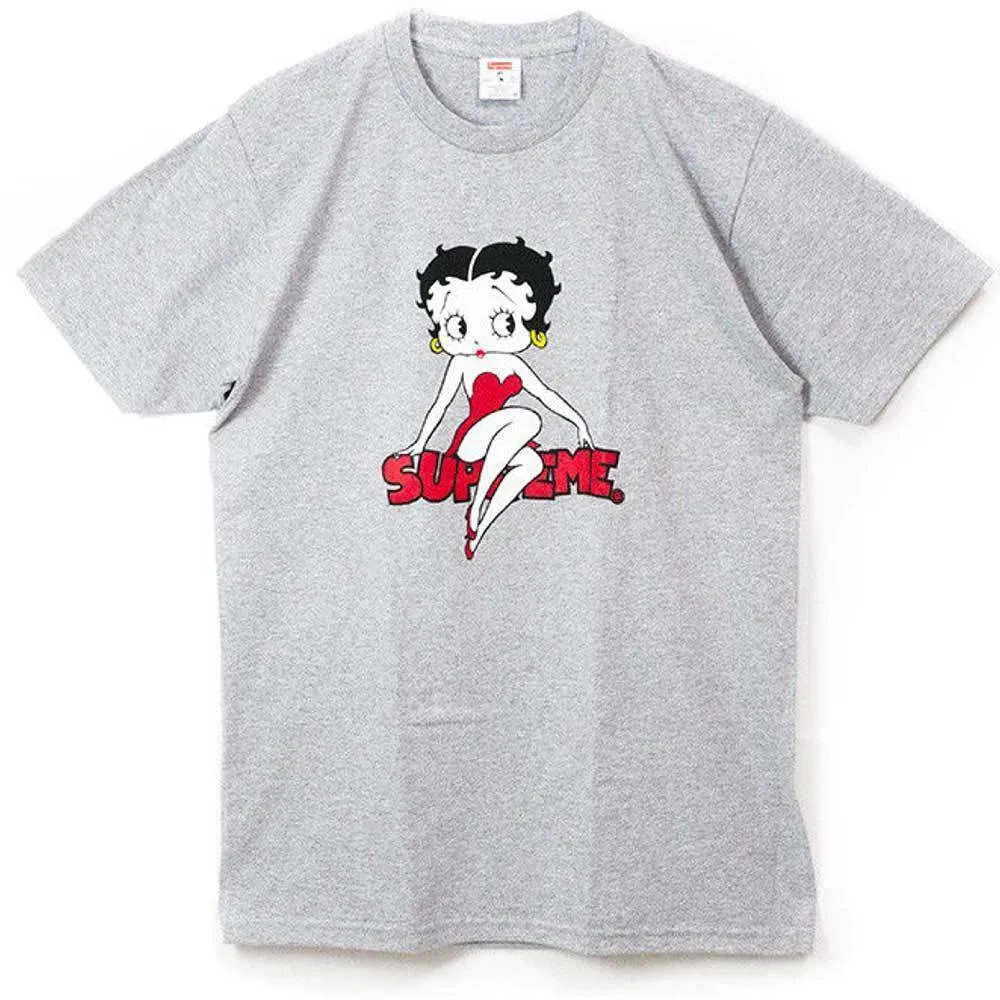 Supreme  |Unisex Street Style Collaboration Logo T-Shirts