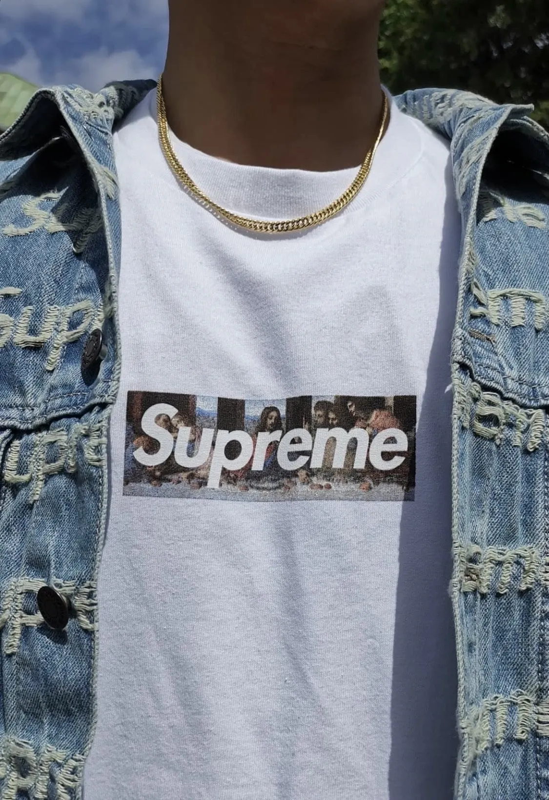 Supreme  |Unisex Street Style Skater Style T-Shirts