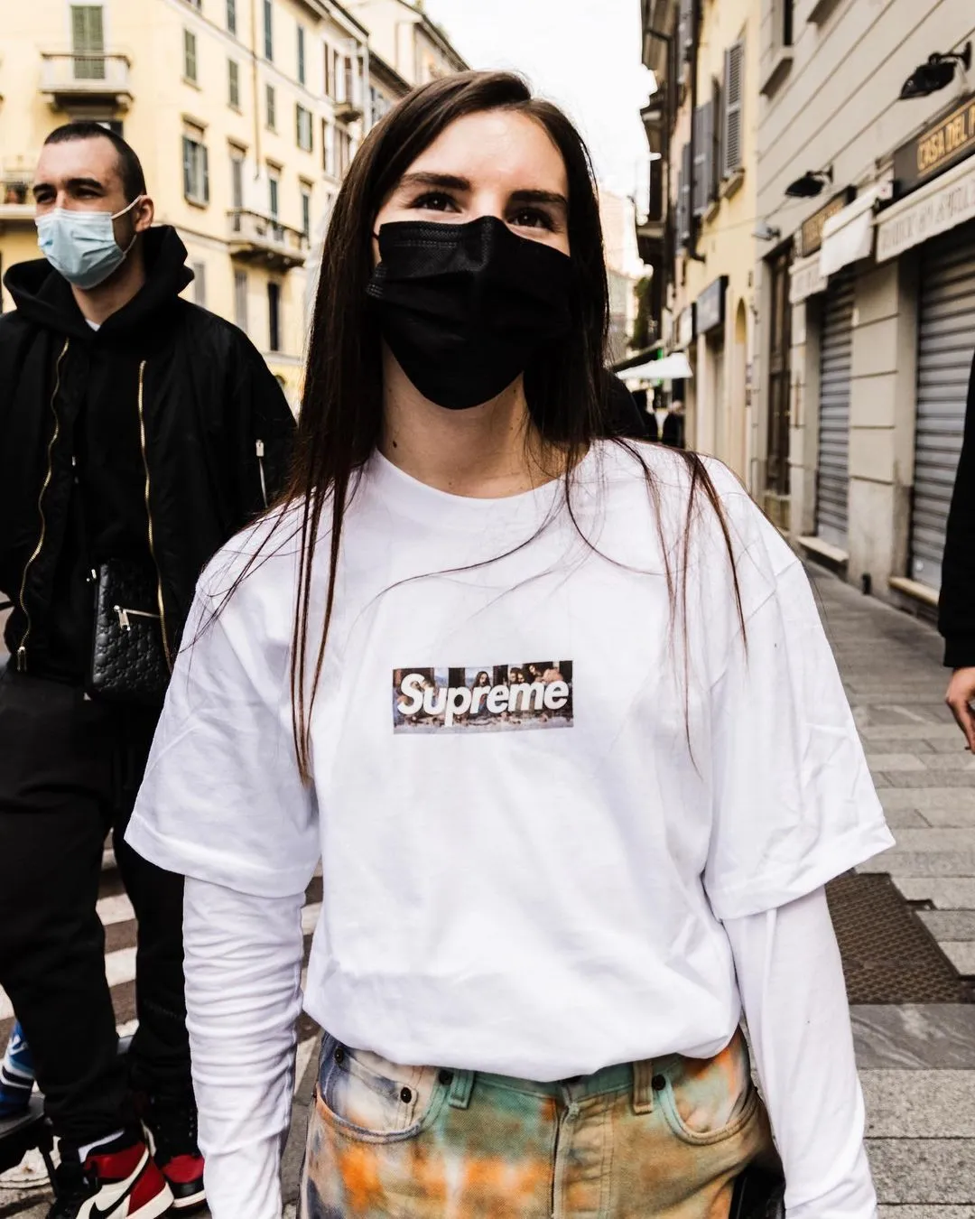 Supreme  |Unisex Street Style Skater Style T-Shirts