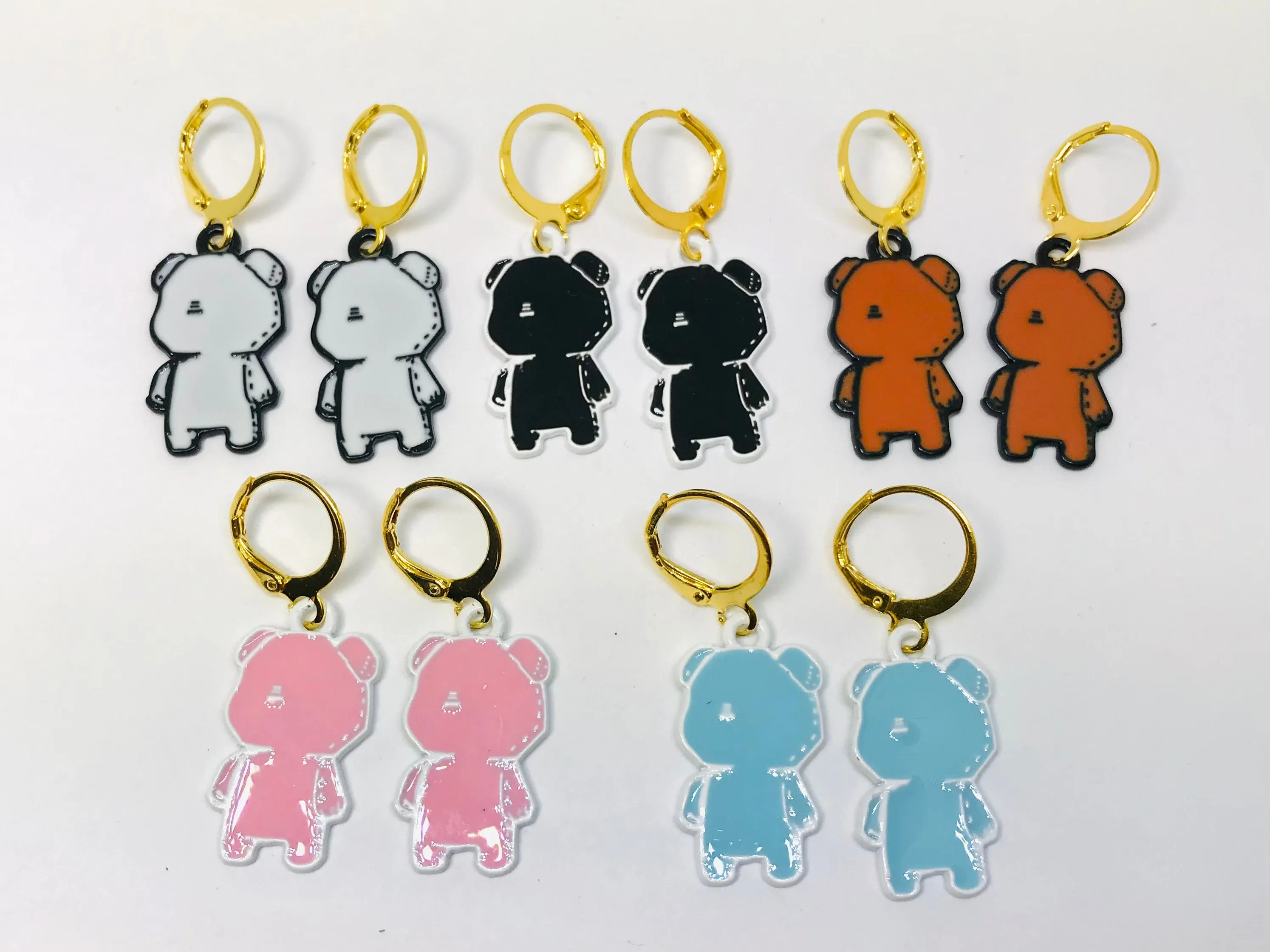 Teddy Bear Earrings