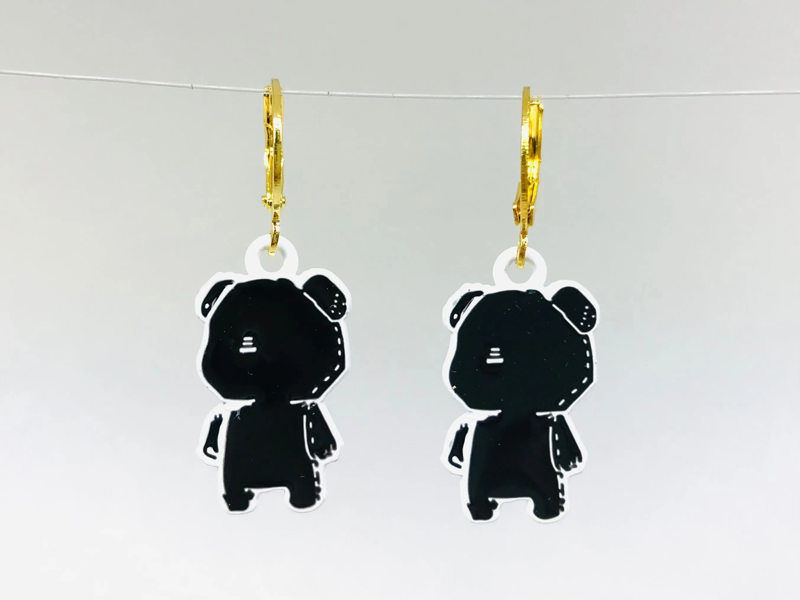 Teddy Bear Earrings