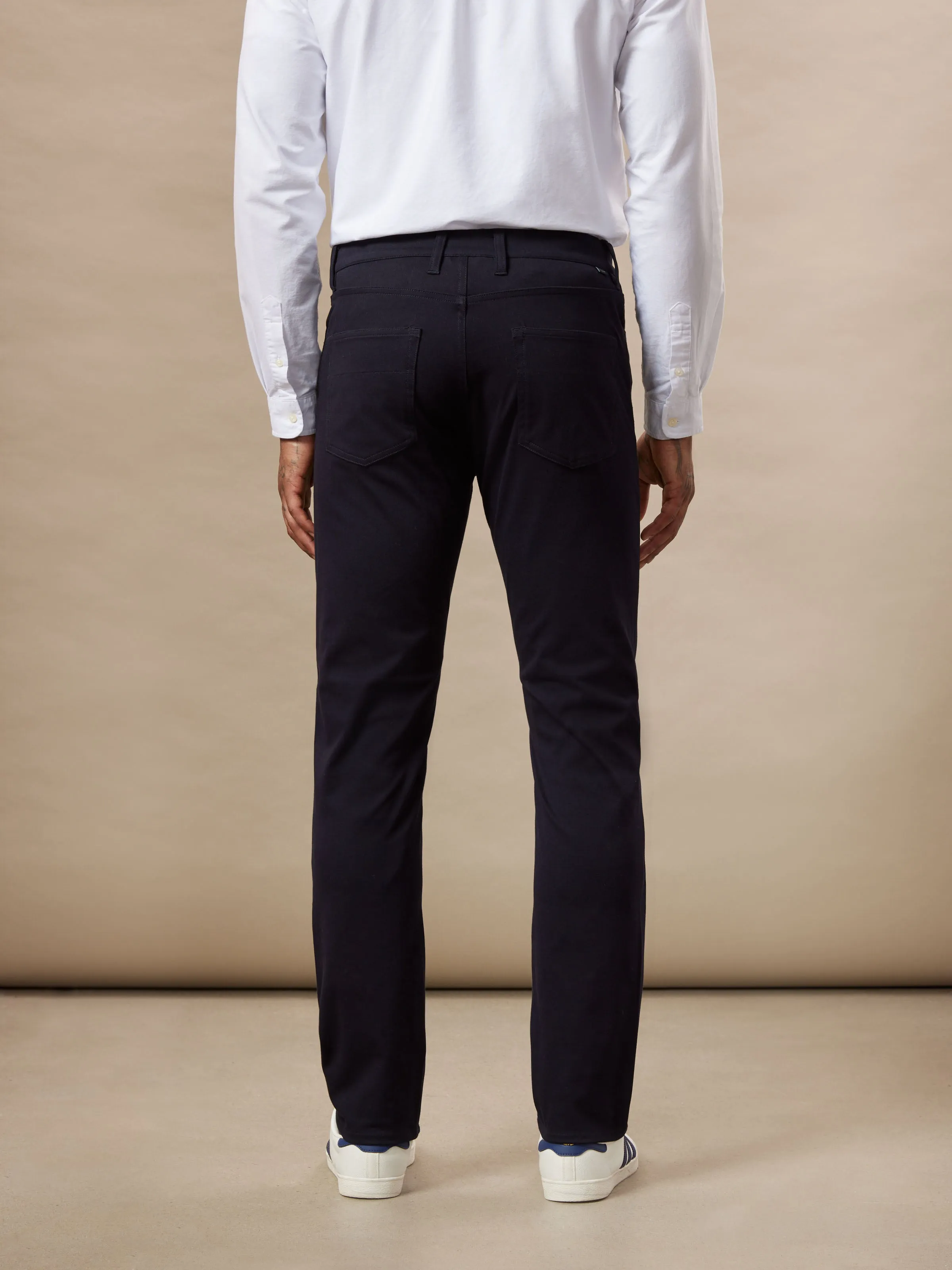 The Brunswick Slim Flex Pant in Navy