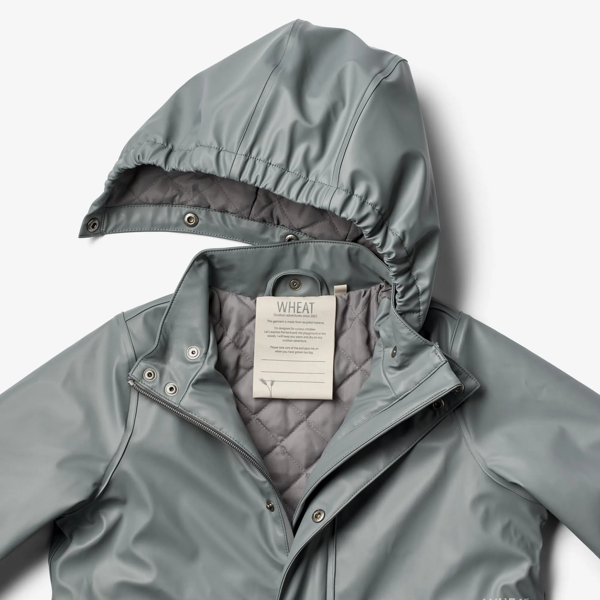 Thermo Rain Coat Aju - autumn sky