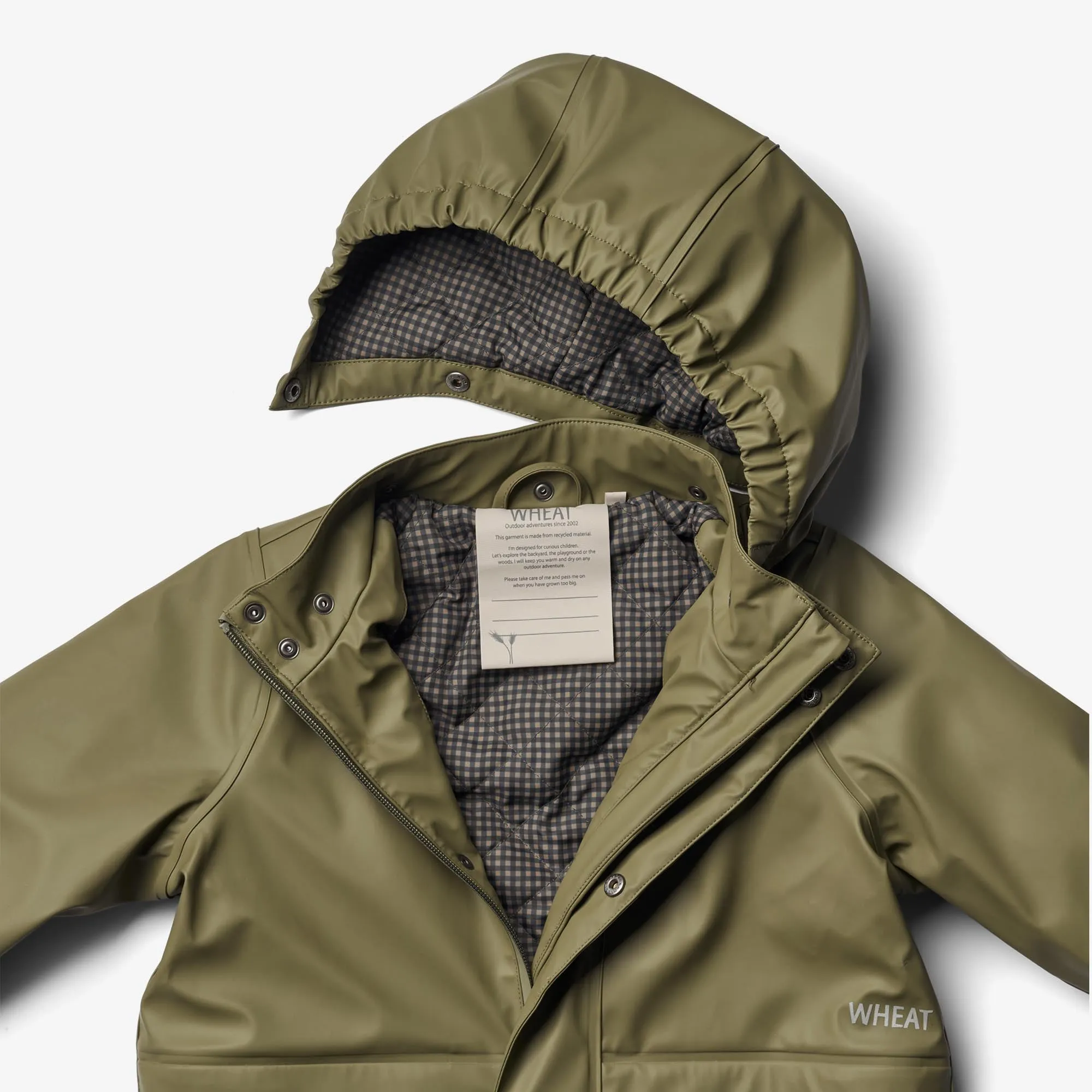 Thermo Rain Coat Aju - dried bay