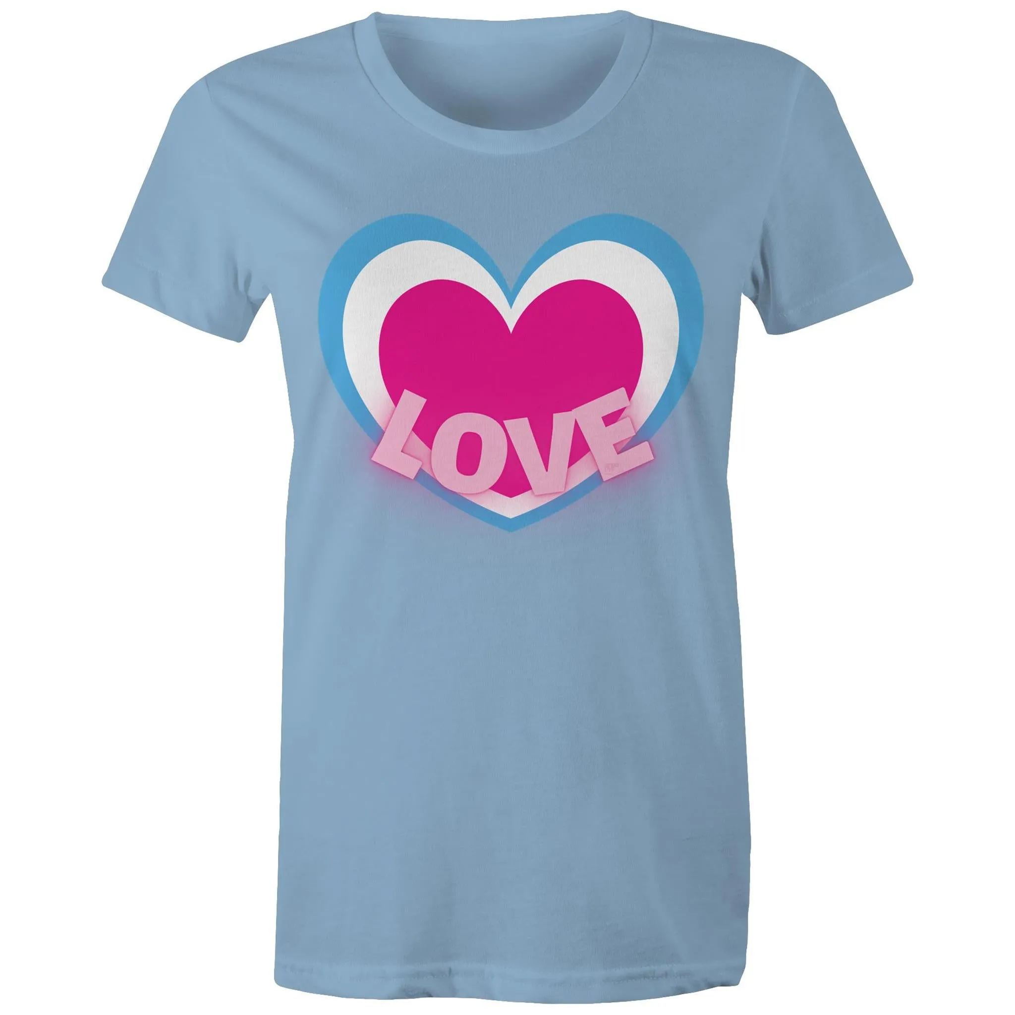 Trans Pride Australia Love T-Shirt Female (T010)