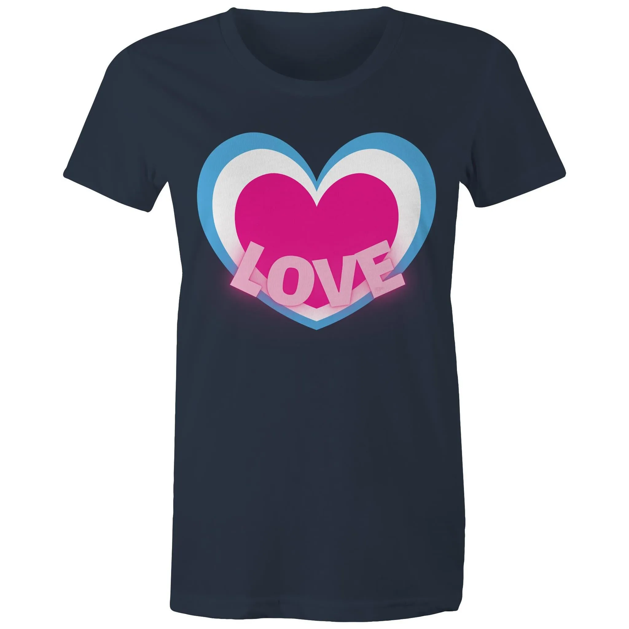 Trans Pride Australia Love T-Shirt Female (T010)