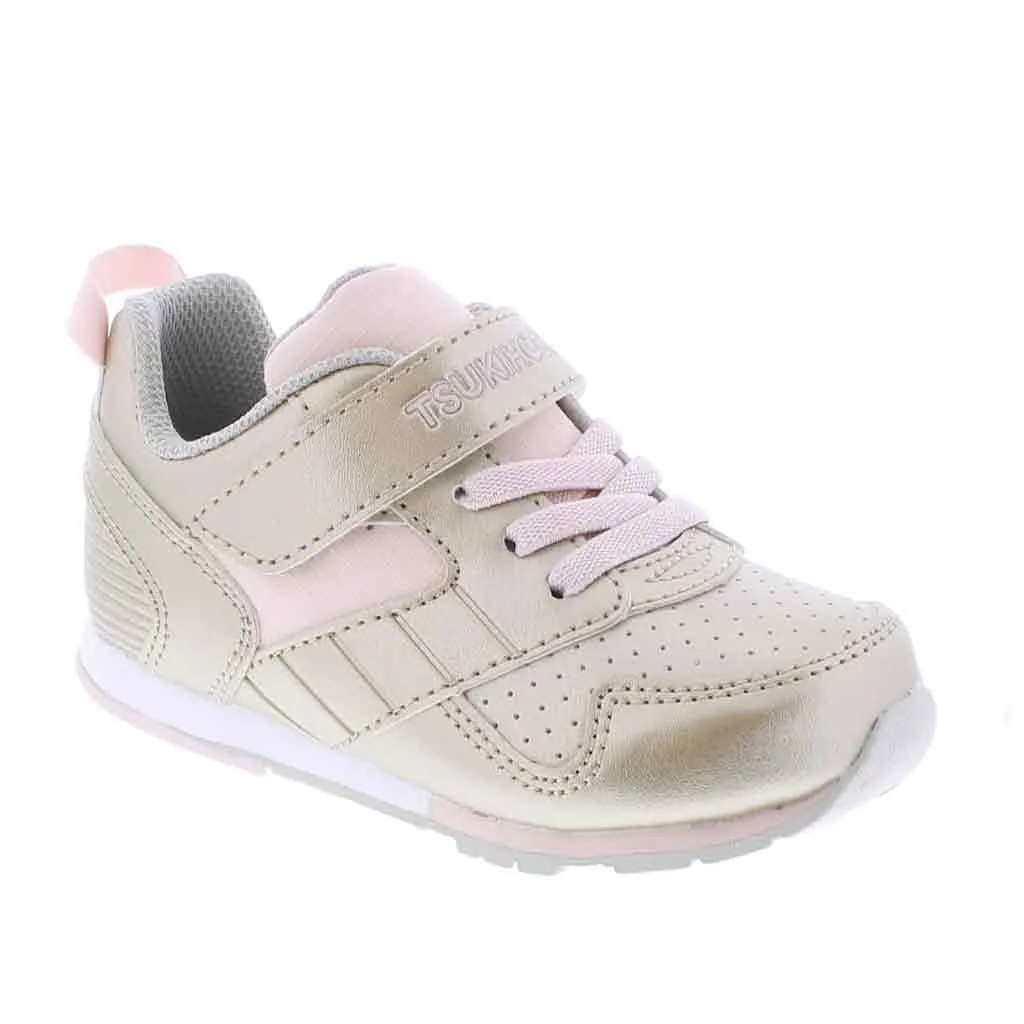 Tsukihoshi Racer Sneaker - Gold/Rose