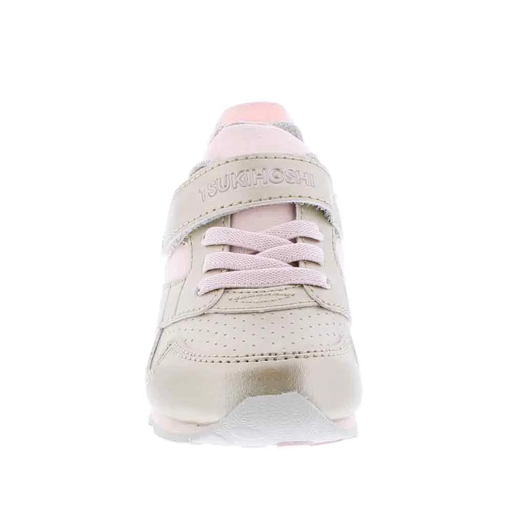 Tsukihoshi Racer Sneaker - Gold/Rose