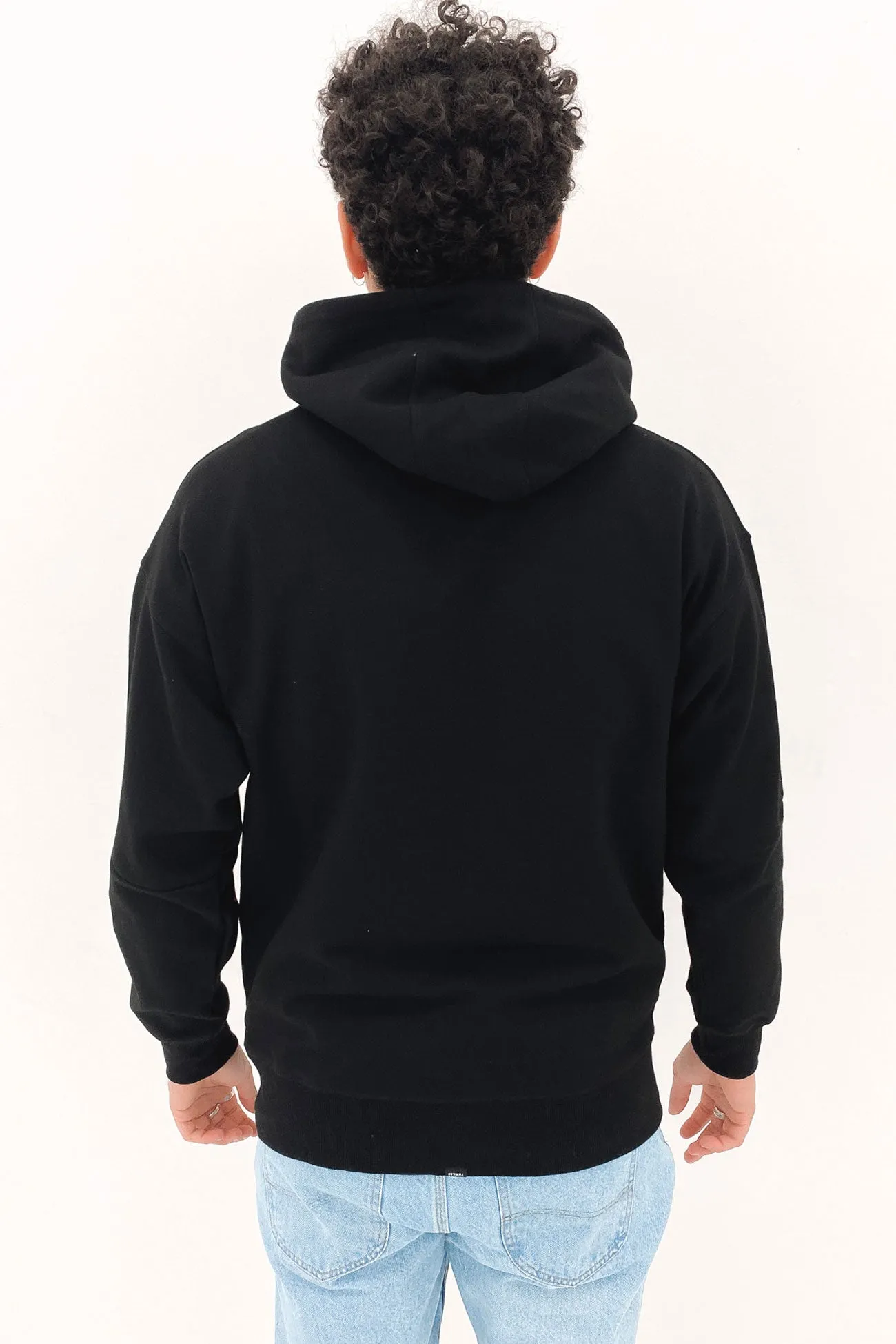 Underground Slouch Pull On Hood Black