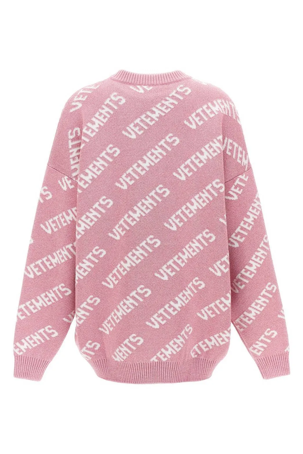 VETEMENTS  |Wool Nylon Street Style Long Sleeves Logo Sweaters