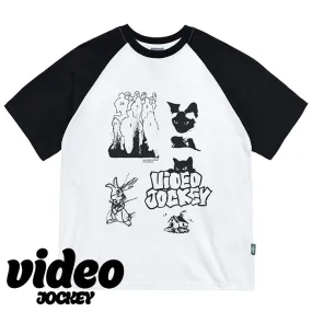 VIDEO JOCKEY  |Unisex Street Style Cotton T-Shirts