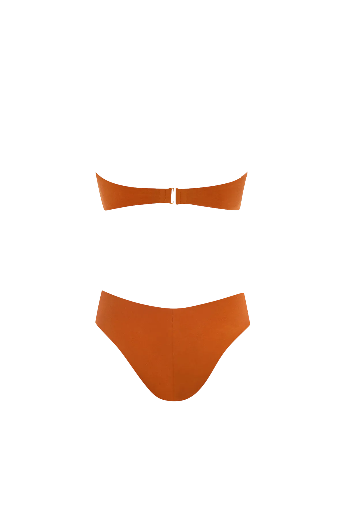 Wave Bikini in Tangerine - Bottom