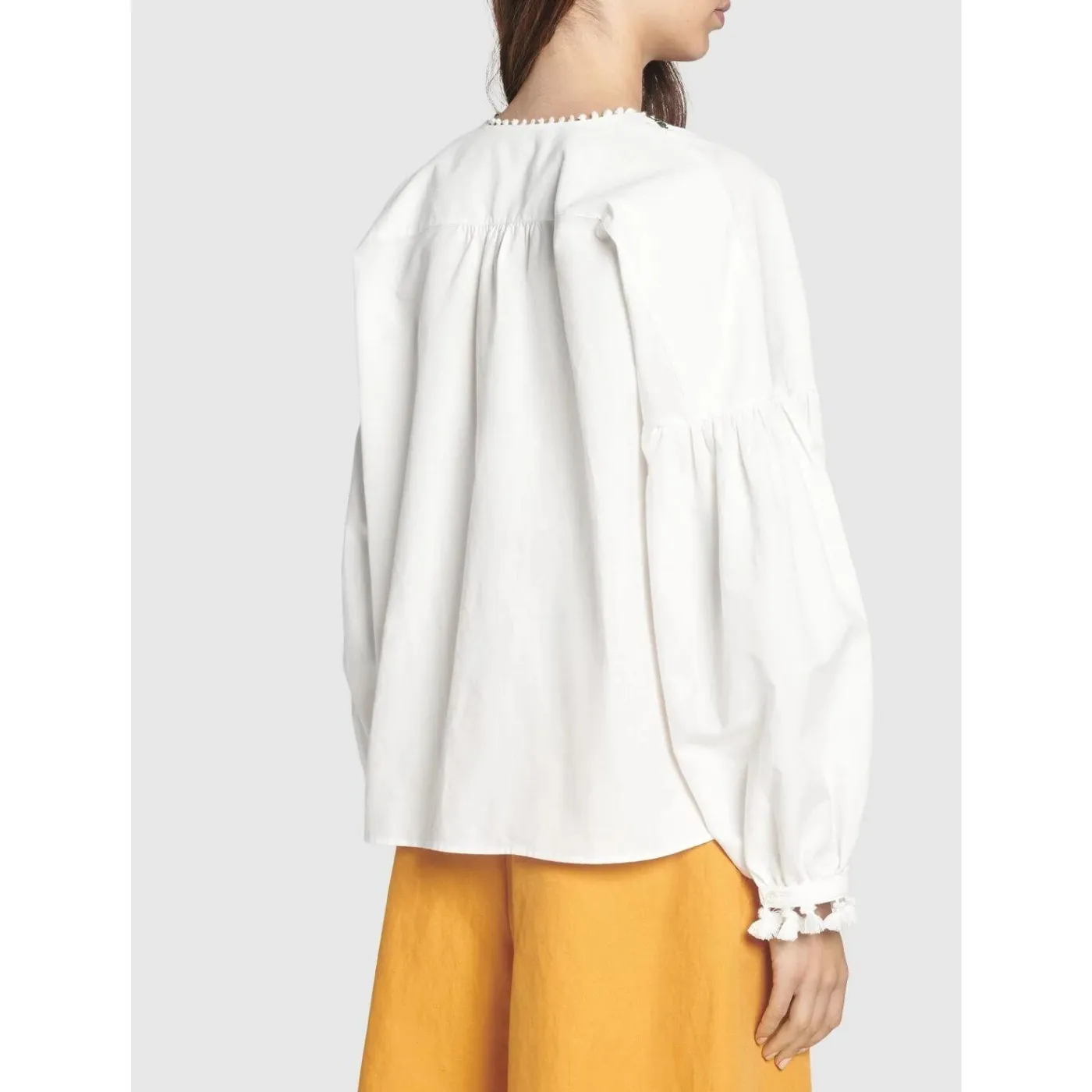 Weekend Max Mara  |Casual Style Linen Long Sleeves Plain Cotton