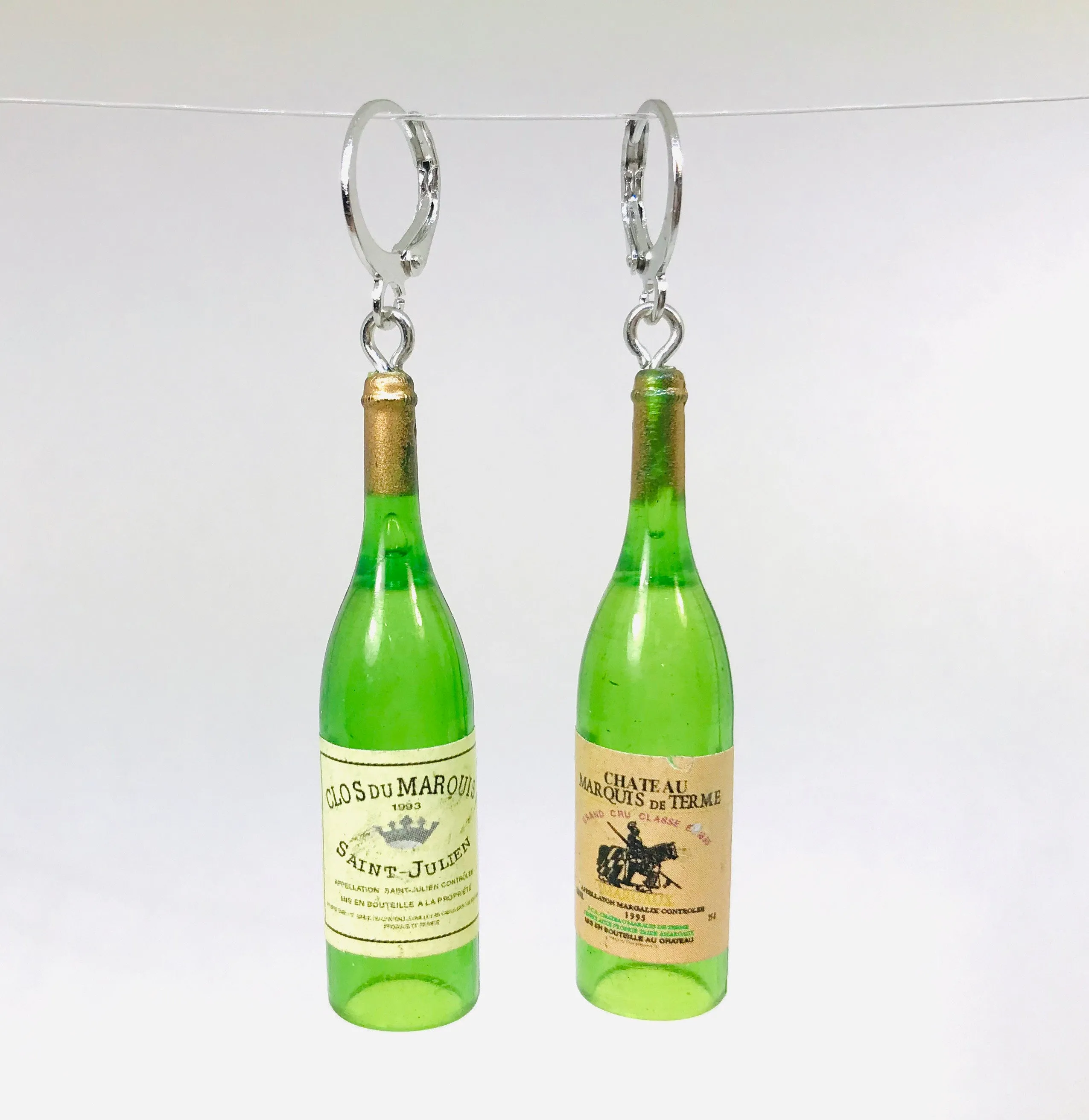 Wine Bottle Earrings