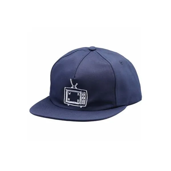 WKND TV SNAPBACK HAT // NAVY