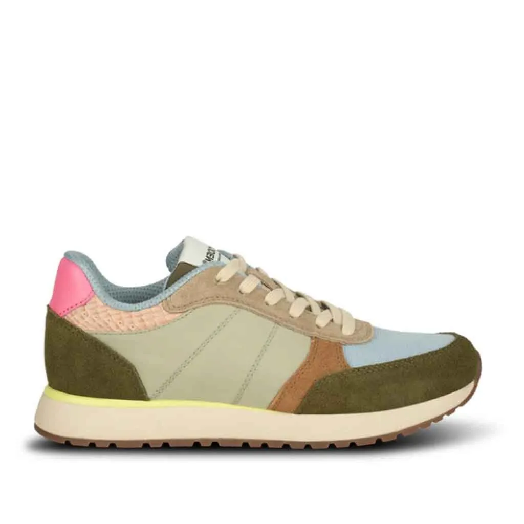 Woden Ronja Sneaker - Stone Multi