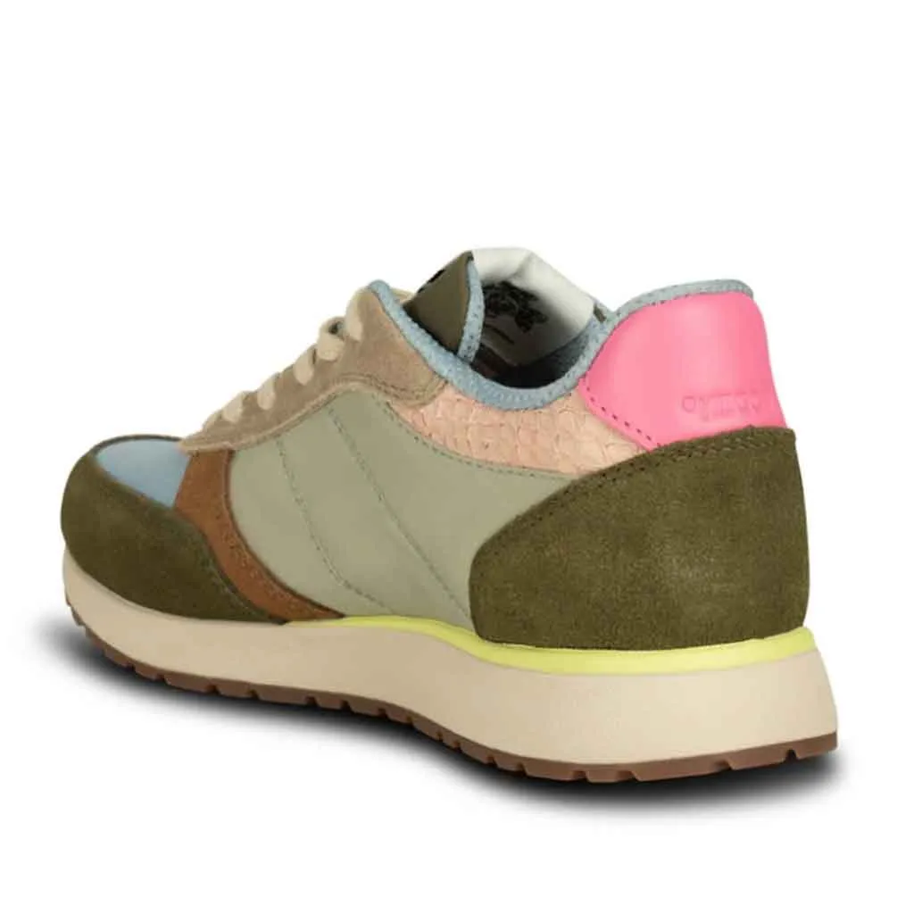 Woden Ronja Sneaker - Stone Multi