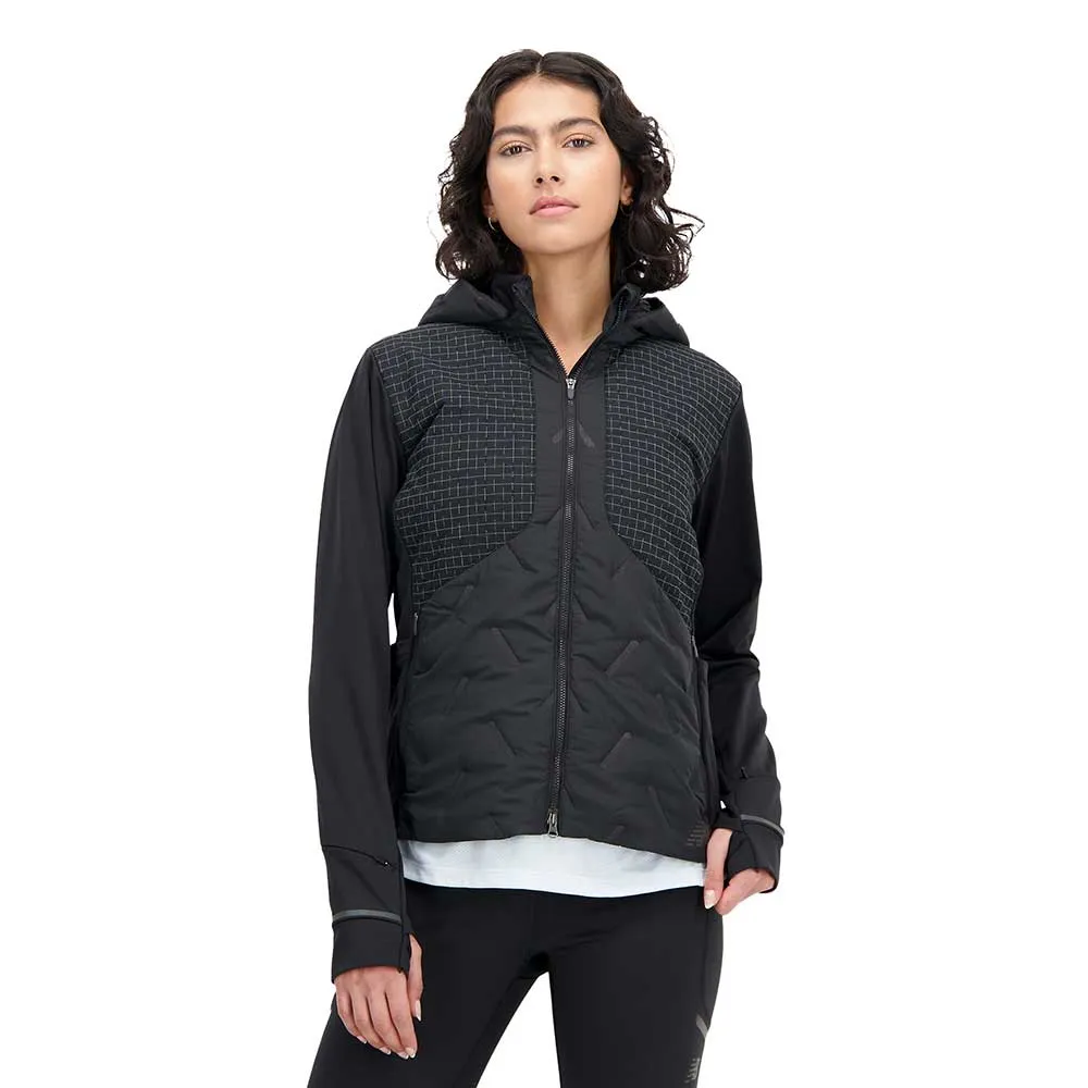 Women's Impact Run Luminous Heat Jacket - Black