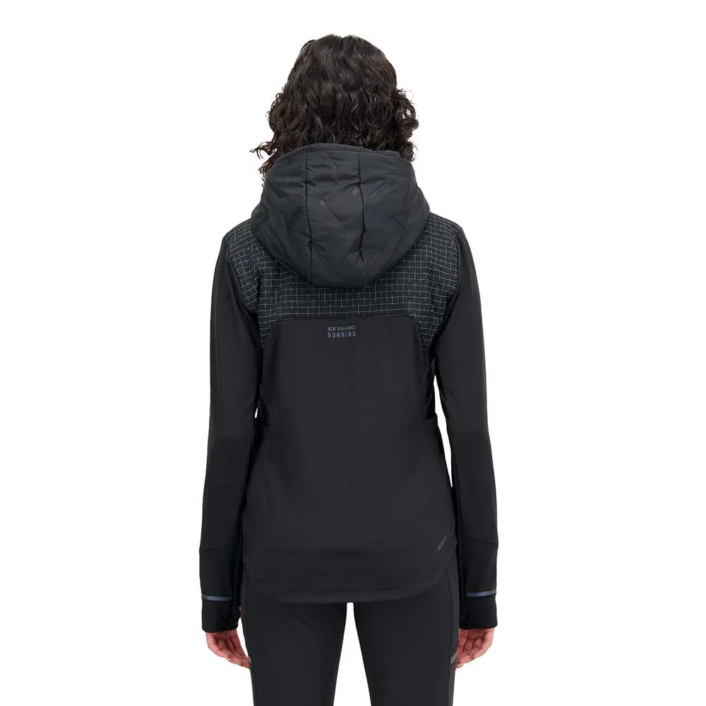 Women's Impact Run Luminous Heat Jacket - Black