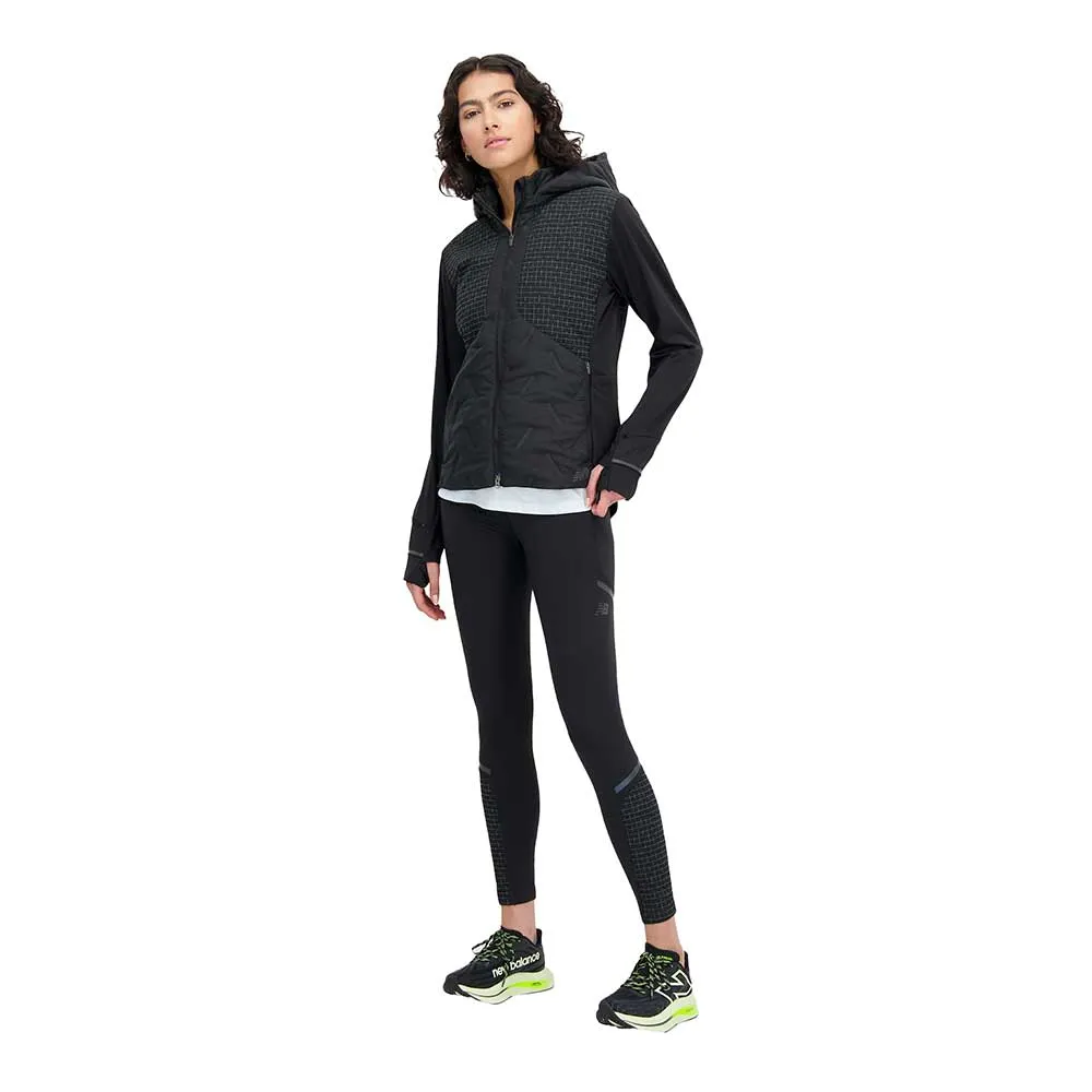 Women's Impact Run Luminous Heat Jacket - Black