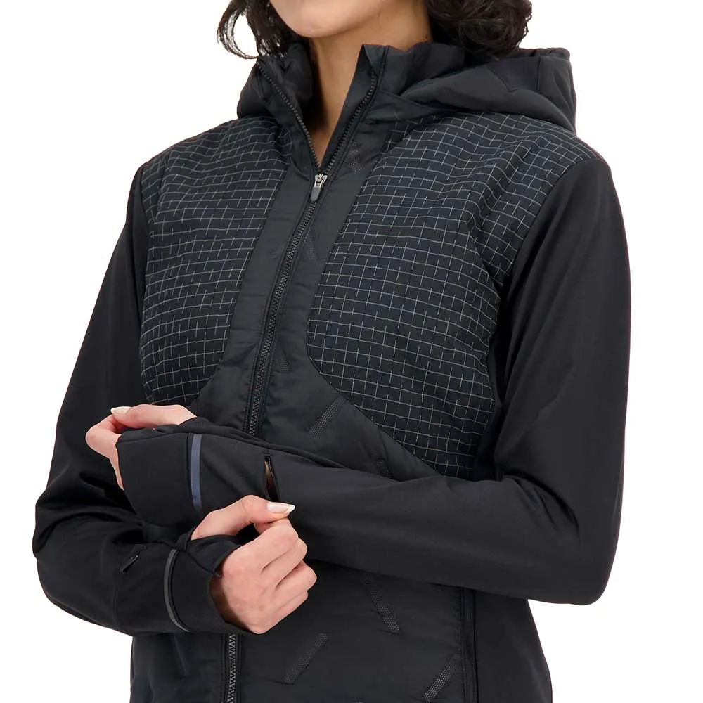 Women's Impact Run Luminous Heat Jacket - Black