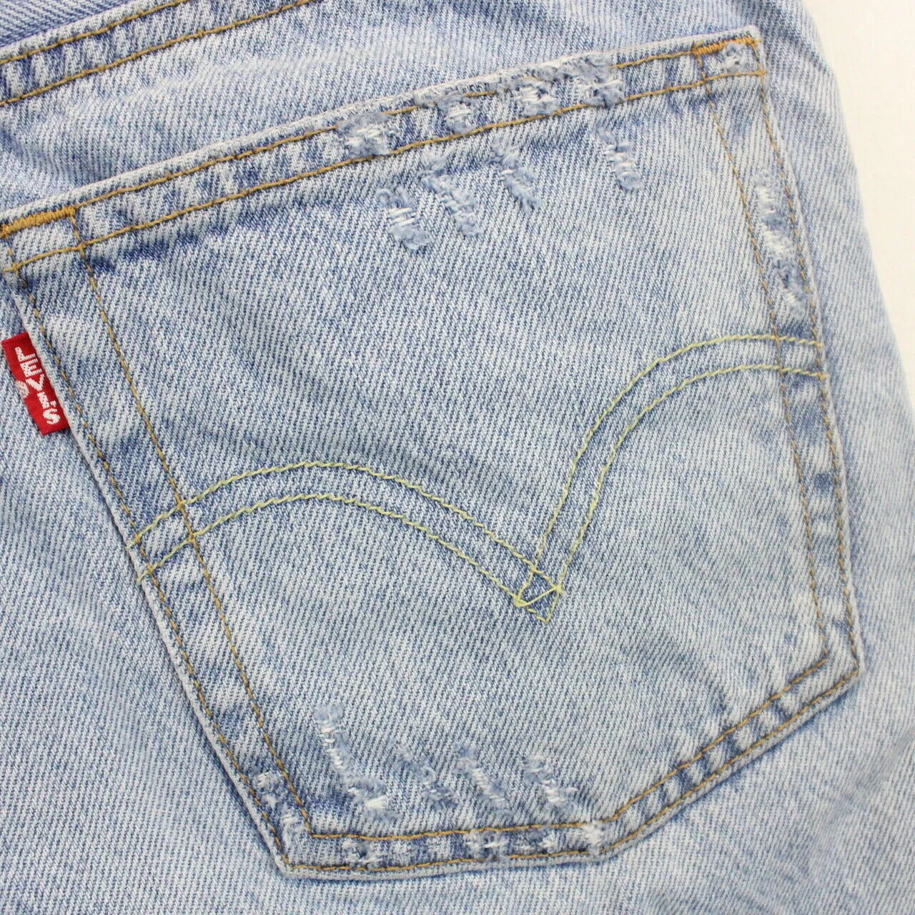 Womens LEVIS 501 Big E Jeans Light Blue | W28 L26