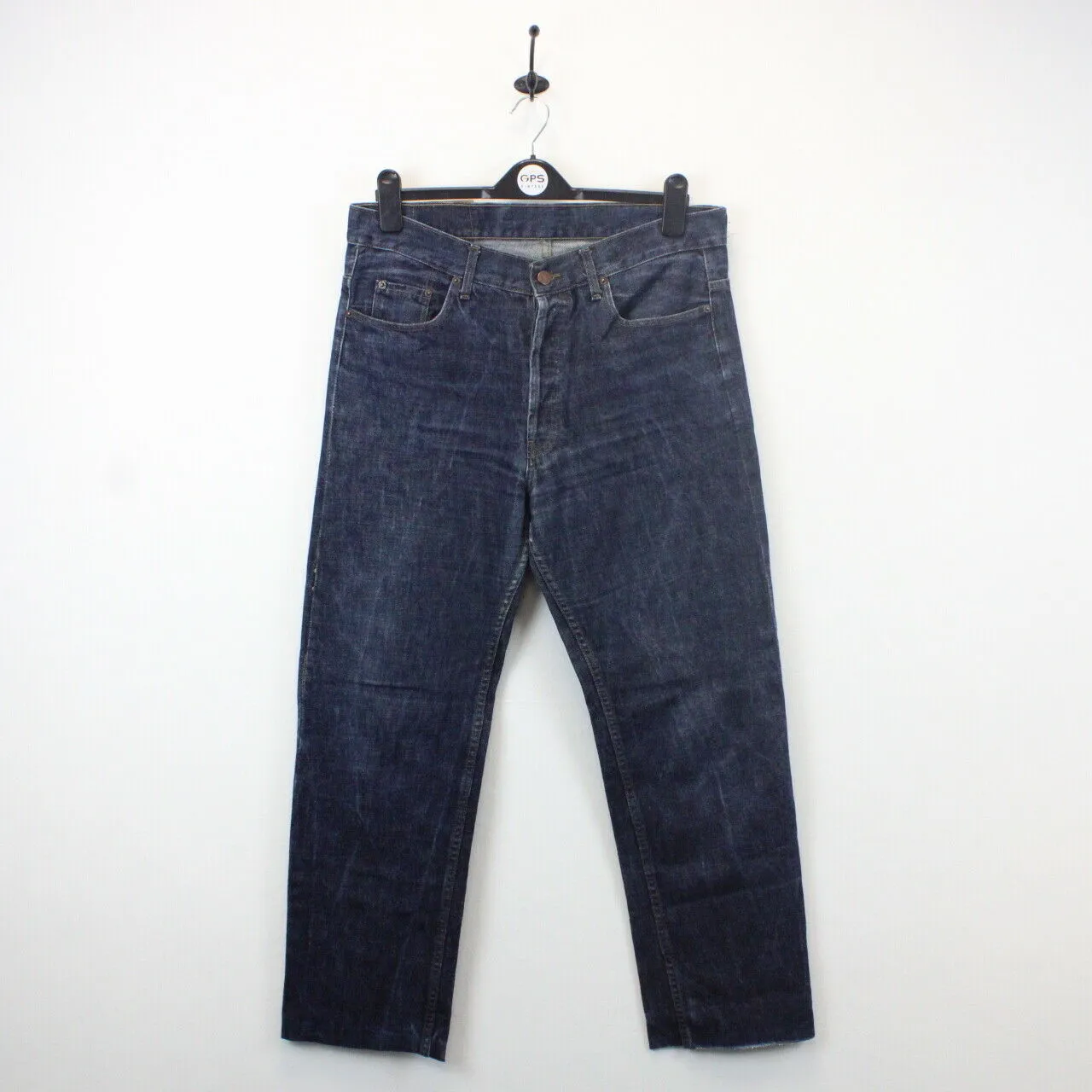 Womens LEVIS 501 Jeans Dark Blue | W33 L28