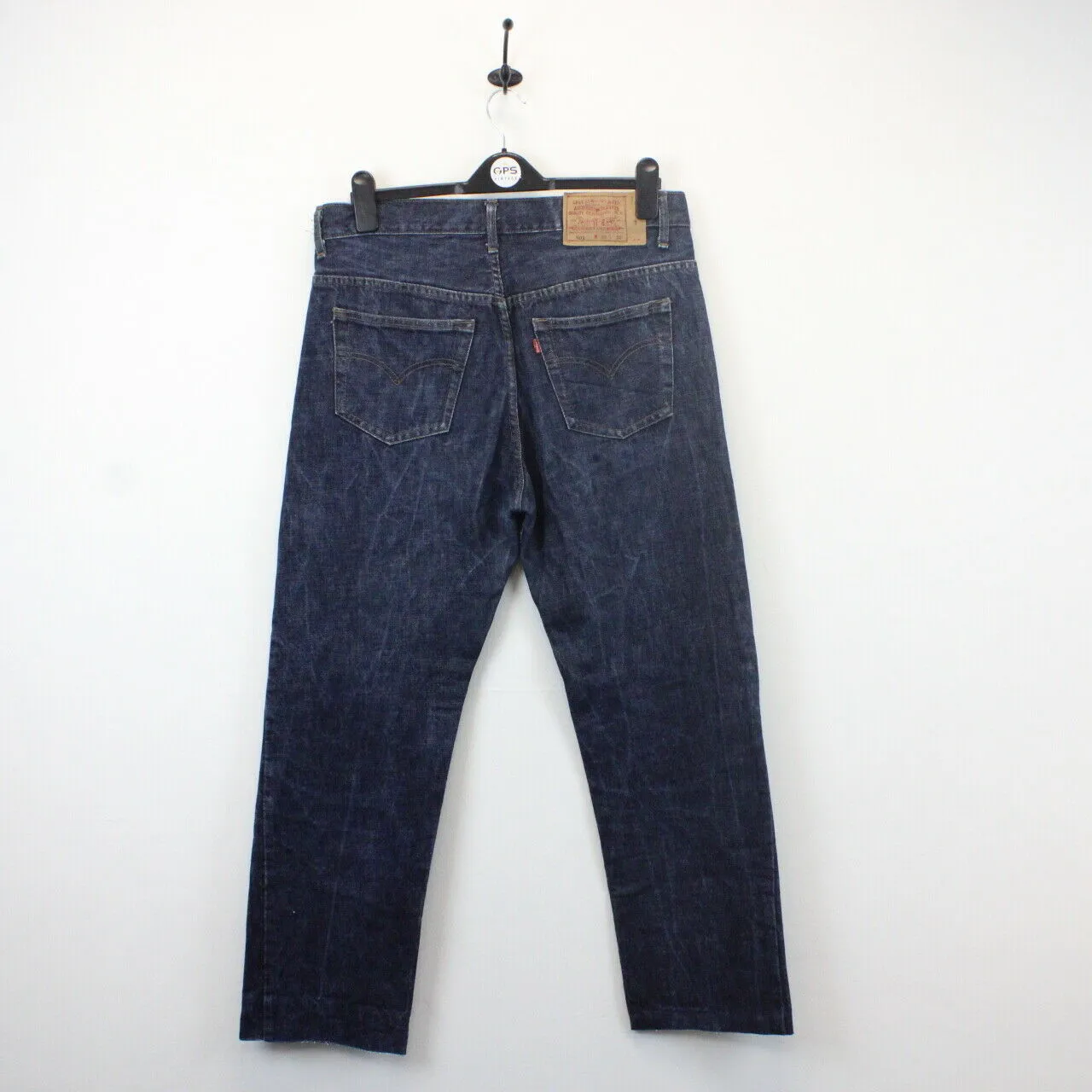 Womens LEVIS 501 Jeans Dark Blue | W33 L28