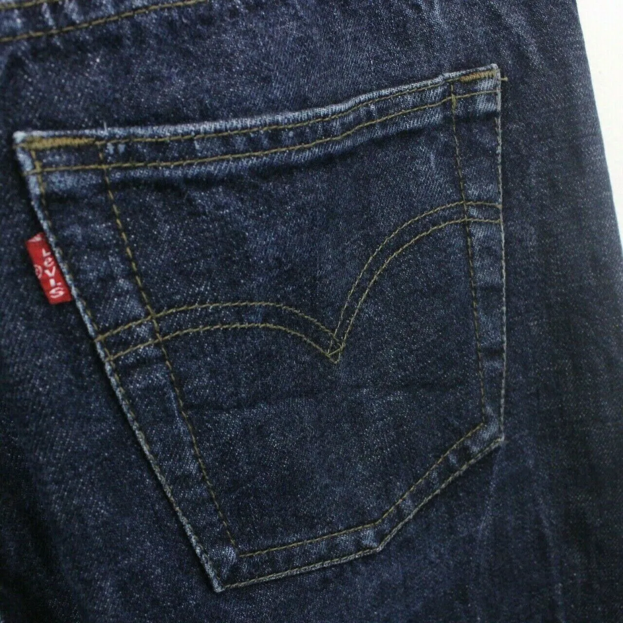 Womens LEVIS 501 Jeans Dark Blue | W33 L28