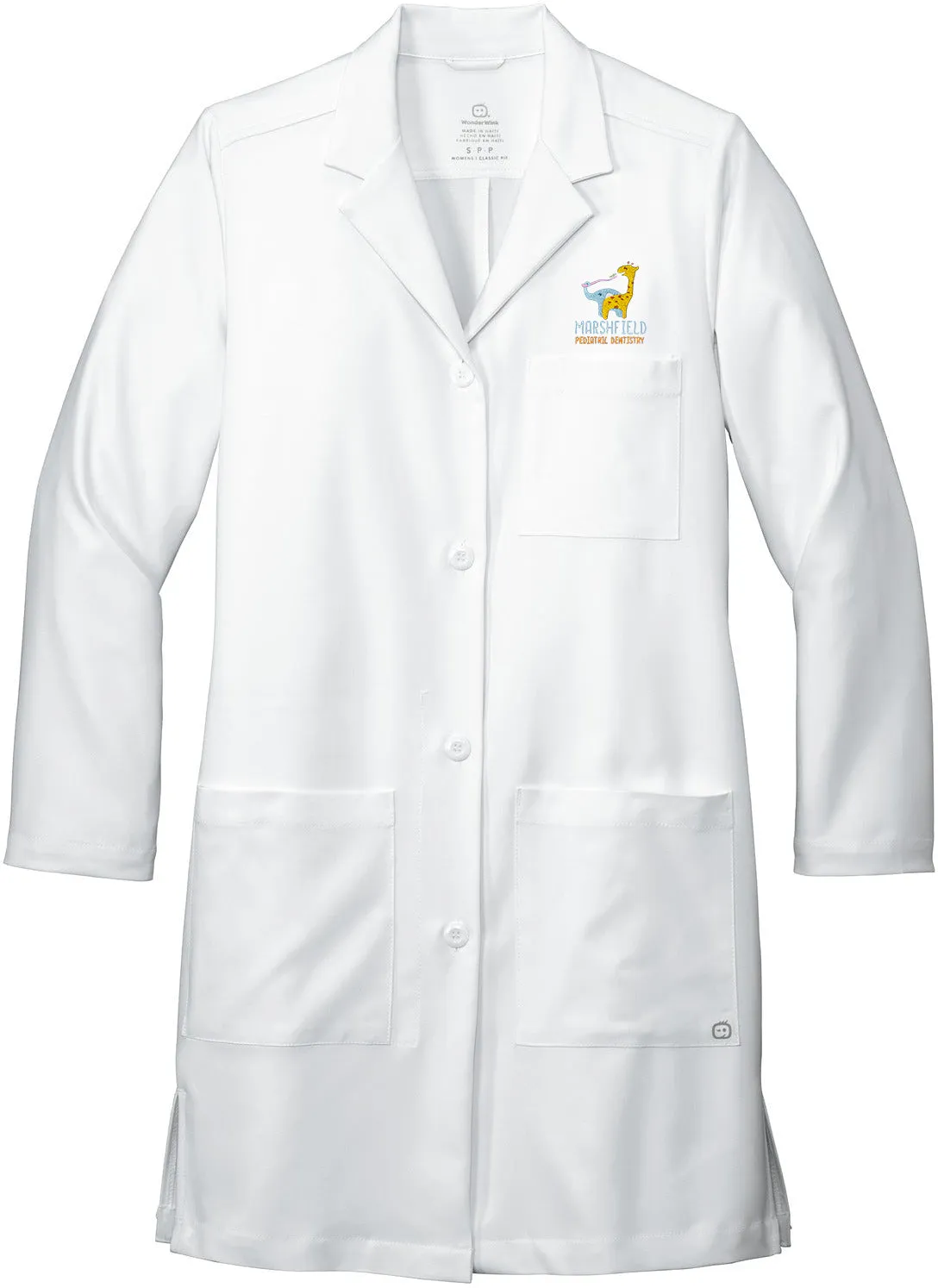 WonderWink Ladies Long Lab Coat