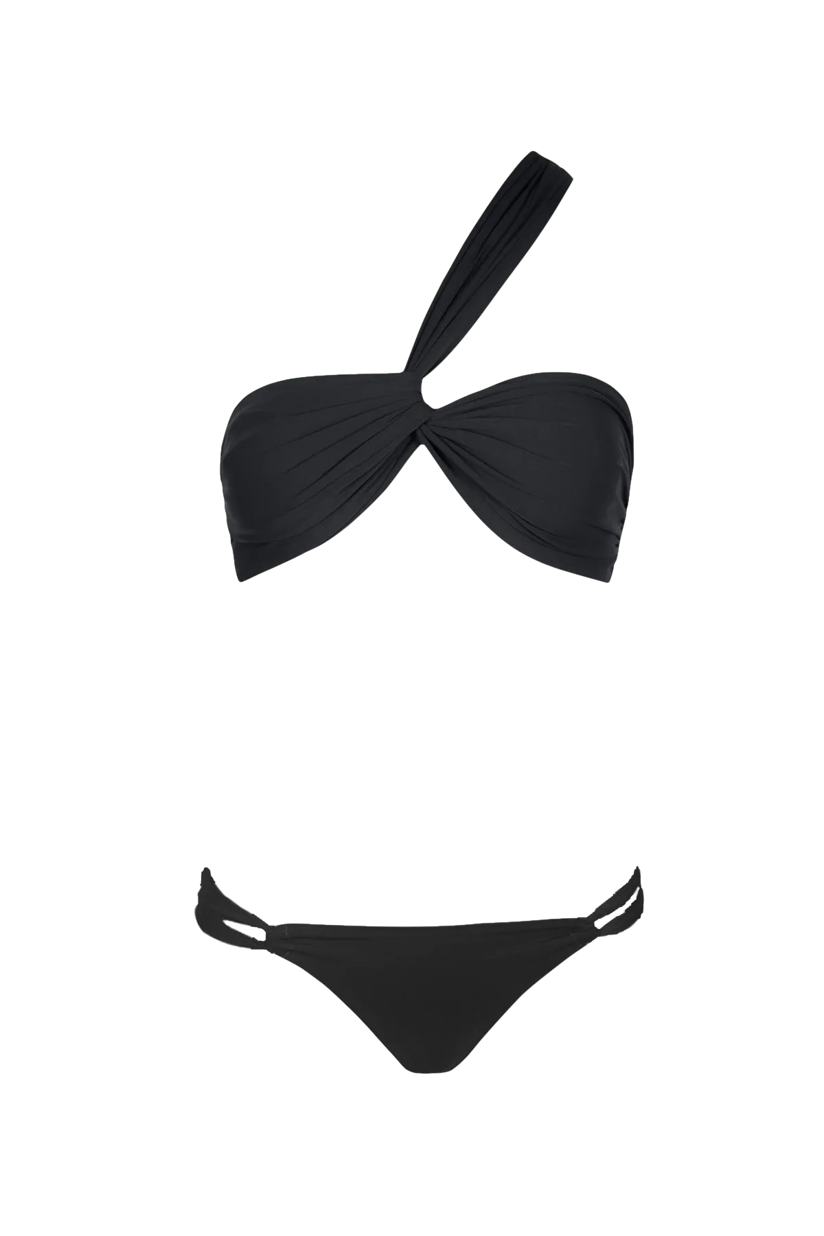 Wrap Bikini in Black - Bottom