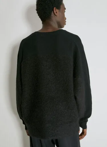 Y-3  |Crew Neck Wool Nylon Street Style Long Sleeves Designers