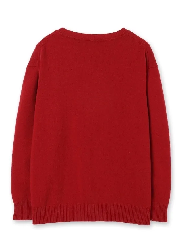 Yohji Yamamoto  |Unisex Street Style Long Sleeves Plain Designers Sweaters