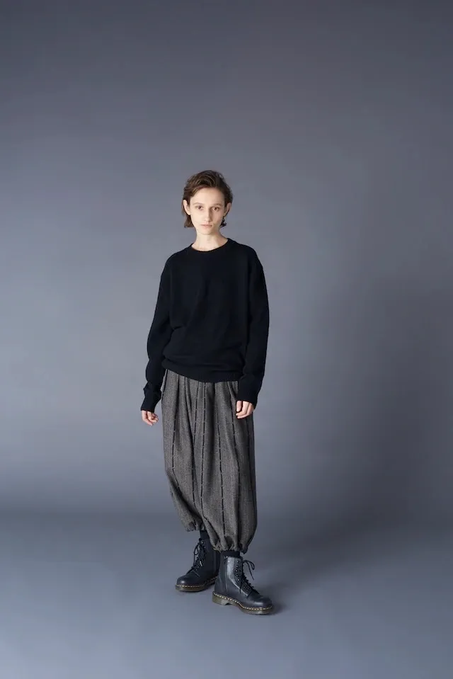 Yohji Yamamoto  |Unisex Street Style Long Sleeves Plain Designers Sweaters