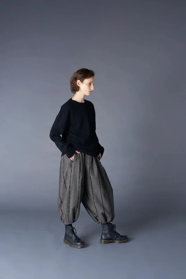 Yohji Yamamoto  |Unisex Street Style Long Sleeves Plain Designers Sweaters