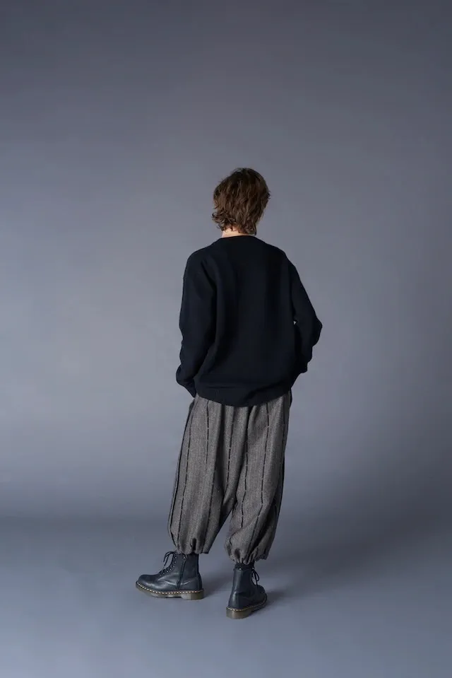 Yohji Yamamoto  |Unisex Street Style Long Sleeves Plain Designers Sweaters