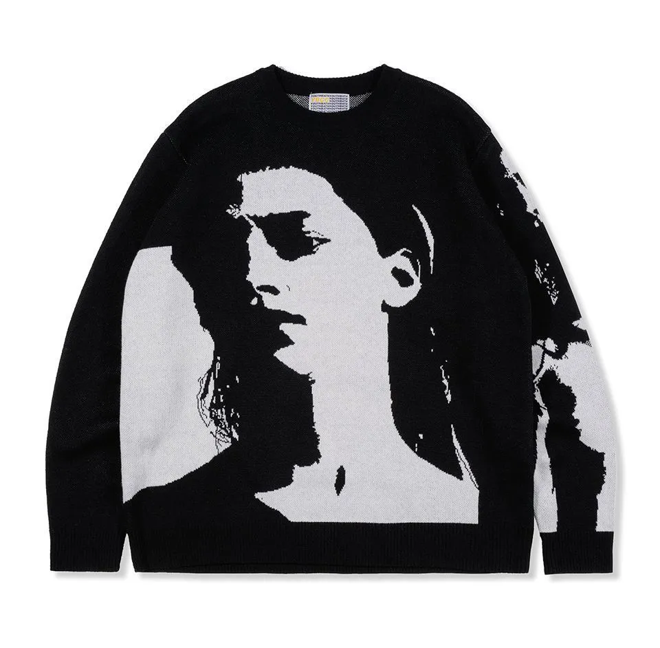 YOUTHBATH  |Unisex Street Style Long Sleeves Oversized Sweaters